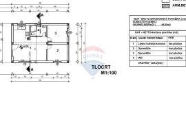 Istra, Loborika, prizemna kućica i projekt, Marčana, Σπίτι