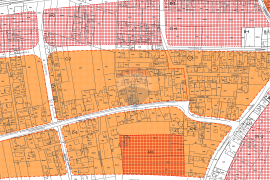 Građevinsko zemljište Zagreb Trnje 6800m2, Trnje, أرض