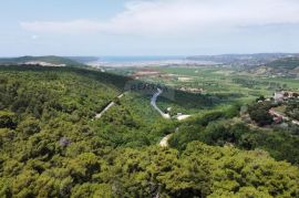 ISTRA, KAŠTEL - Građevinsko zemljište 883m2 s pogledom na more, Buje, Terreno