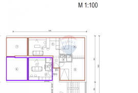 Crikvenica, Dramalj - potkrovlje 2S + DB sa velikom loggiom i zapanjujućim pogledom na more, Crikvenica, Wohnung