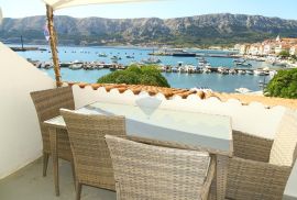 Baška- troetažni stan 85m2, pogled, terasa, Baška, Appartment