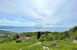 OPATIJA,DOBREĆ- Stan 98,75 m2 s  pogledom na more i bazenom, Opatija - Okolica, Daire