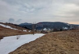 Begovo Razdolje- 3000 m2 građevinskog terena sa panoramskim pogledom, Mrkopalj, Arazi