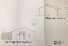 Istra,Kanfanar-2km-medena prizemnica  na 880m2 okućnice, Žminj, House