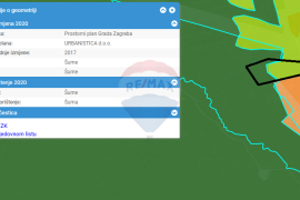 Zagreb, Trpuci, negrađevinsko zemljište 2051 m2, Brezovica, Zemljište