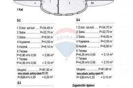 Rovinj,uređeni stan na 1.katu-56m2+parkirno mjesto, Rovinj, Kвартира