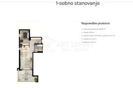 Istra, Umag - NOVOGRADNJA, prostran stan u prizemlju, 200 m od mora, Umag, Appartement