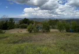 Pazin - okolica, građevinsko zemljište sa pogledom na Butonigu, Pazin - Okolica, Land