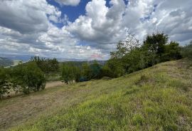 Pazin - okolica, građevinsko zemljište sa pogledom na Butonigu, Pazin - Okolica, Land