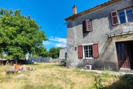 Istra, Ćićarija, samostojeća kuća sa pogledom na prirodu, Lanišće, Famiglia