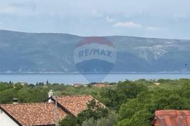 Otok Krk,Sottovento,stan u izgradnji,52 m2,2S+DB,pogled na more, Krk, Daire