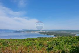 Otok Krk-poljoprivredno zemljište 3528m2 s pogledom na more, Punat, Γη