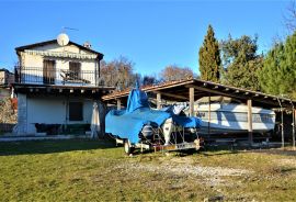 ISTRA, KANFANAR - Kompleks od 2 kuće i 6052 m2 građevinskog zemljišta s pogledom na more, Kanfanar, Kuća