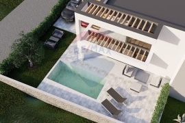 Otok Krk, Malinska-okolica, vila s bazenom 150 m2, Malinska-Dubašnica, Maison