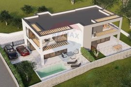 Otok Krk,Malinska-okolica, 2 moderne vile s bazenom, 280 m2, Malinska-Dubašnica, Σπίτι