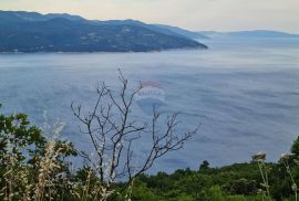 Brseč-zemljište uz more s pogledom na Cres, Mošćenička Draga, أرض