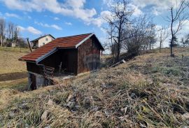 Gorski Kotar - Vrbovsko gospodarska kućica i teren 1.300 m2, Vrbovsko, Terrain