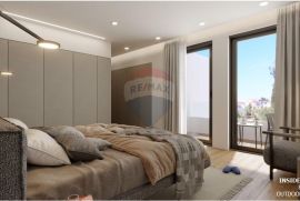 Istra, Rovinj, prekrasan, luksuzan penthouse sa krovnom terasom i pogledom na more, Rovinj, Daire