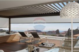 Istra, Rovinj, prekrasan, luksuzan penthouse sa krovnom terasom i pogledom na more, Rovinj, Daire