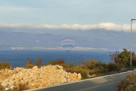 Otok Krk- Vrbnik, građevinski teren 1600m2 sa pogledom na more, Vrbnik, Zemljište