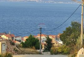 Otok Krk- Vrbnik, građevinski teren 1600m2 sa pogledom na more, Vrbnik, Земля