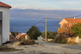 Otok Krk- Vrbnik, građevinski teren 1600m2 sa pogledom na more, Vrbnik, Zemljište