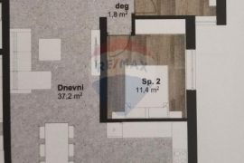 Poreč - stan na odličnoj lokaciji u novogradnji s krovnom terasom 55m2 - pogled more, Poreč, Appartment