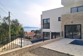 OPATIJA,LOVRAN- luksuzan stan 101,44 m2 m2 sa vlastitim bazenom, okućnicom, parkingom, pogledom na more, Lovran, Appartement