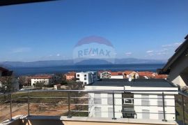 Otok Krk,Njivice,apartman s otvorenim pogledom na Kvarner,79 m2, Omišalj, Appartement