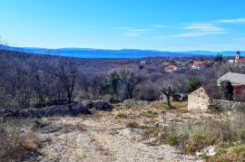 Novi Vinodolski, zaleđe, građevinsko zemljište 1773m2, pogled na more, Novi Vinodolski, أرض