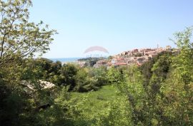 Vrsar, atraktivno građevinsko zemljište panoramskog pogleda prema moru, Vrsar, Terreno