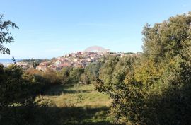 Vrsar, atraktivno građevinsko zemljište panoramskog pogleda prema moru, Vrsar, Terreno