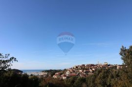 Vrsar, atraktivno građevinsko zemljište panoramskog pogleda prema moru, Vrsar, Terreno