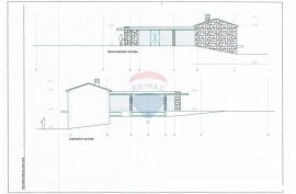 ROČKO POLJE - Građevinsko zemljište sa gotovim projektom, Buzet, أرض