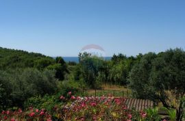 ISTRA, PREMANTURA, GRAĐEVINSKA PARCELA 1961 M2 S POGLEODM NA MORE, Medulin, Tierra