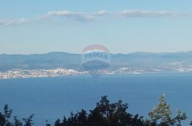 Lovran/Dobreć - Teren 1177m2 prekrasan pogled na cijeli Kvarner, Lovran, Γη