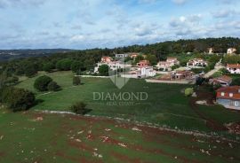 Labin, zemljište s građevinskom dozvolom na mirnoj lokaciji, Labin, Terreno