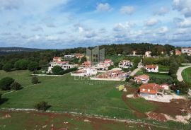 Labin, zemljište s građevinskom dozvolom na mirnoj lokaciji, Labin, Zemljište