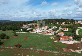 Labin, zemljište s građevinskom dozvolom na mirnoj lokaciji, Labin, Γη