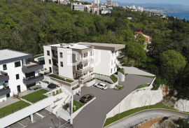 COSTABELLA, BIVIO, KANTRIDA- eksluzivan penthouse 129,54m2, 100m od mora, prekrasan pogled - STAN 4, Rijeka, Stan