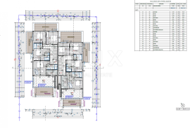 KOSTRENA- dvojna villa 2.RED DO MORA!!! 492m2 s bazenom i pogledom na more + uređena okućnica 500m2, Kostrena, Famiglia