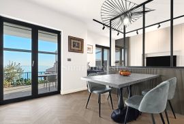 OPATIJA, prekrasan stan 1S+DB s okućnicom i pogledom na more, Opatija, Apartamento