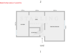 STAN, PRODAJA, ZAGREB, MAKSIMIR, 45 m2, 1.5-soban, Maksimir, Apartamento