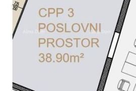 Poslovni prostor Prodaja poslovnog prostora u novom poslovno- stambenom projektu, Poreč CPP3, Poreč, Gewerbeimmobilie