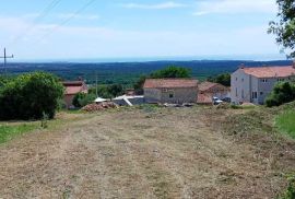 Istra,Kaštelir-Građevinsko zemlište s panoramskim pogledom, Kaštelir-Labinci, Terrain