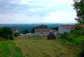 Istra,Kaštelir-Građevinsko zemlište s panoramskim pogledom, Kaštelir-Labinci, Zemljište