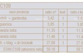 Stan Prodaja stanova u novom poslovno - stambenom projektu, Poreč, C106-zgrada C, Poreč, Wohnung