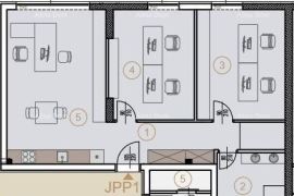 Poslovni prostor Prodaja poslovnog prostora u novom poslovno - stambenom projektu, JPP1, Poreč, Poreč, Propriedade comercial