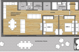 NOVOGRADNJA, GRAČANI, 4-SOBAN STAN, 1. KAT, GARAŽA, Podsljeme, Wohnung