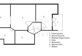 Trosoban stan, 58 m², Brestje, Sesvete, Sesvete, شقة